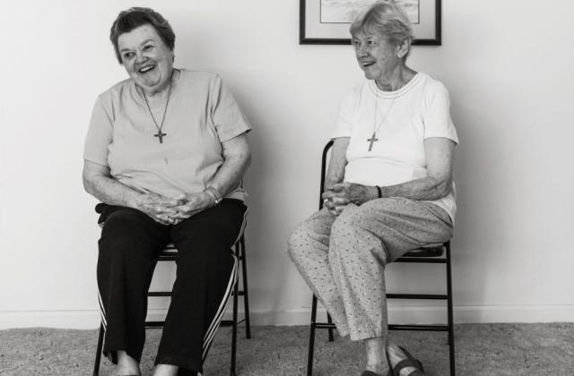 Sister JoEllen Sumpter and Sister Lucy Hayes
